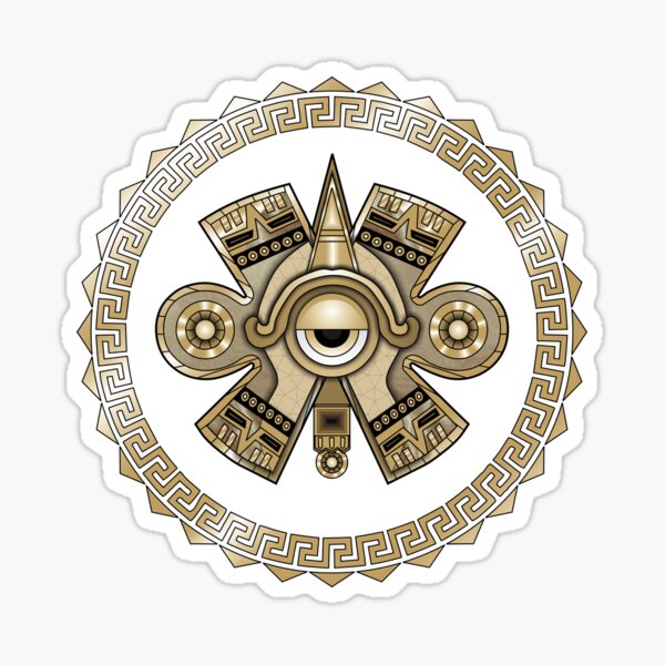 Item preview, Ollin Aztec Symbol Meaning designed and sold by antonietta40.