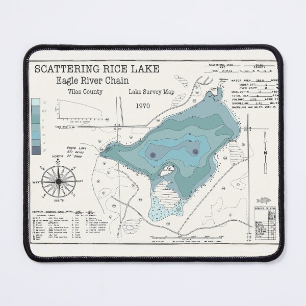 Item preview, Scattering Rice Lake WI Vilas County designed and sold by Jean Plout.