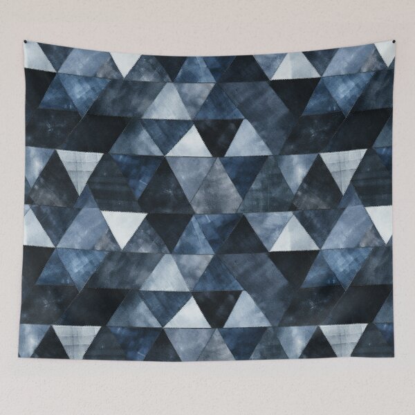 Item preview, Denim Colour Wash Pattern designed and sold by SideSignal.