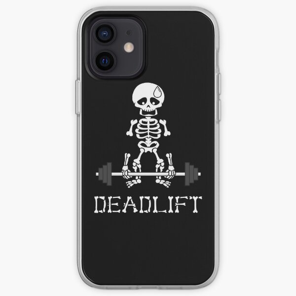 Deadlift Gym Skeleton iPhone Soft Case
