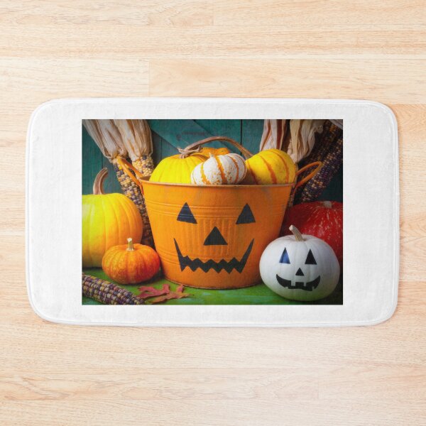 Item preview, Halloween Bucket And Pumpkin Still Life designed and sold by Garry Gay.