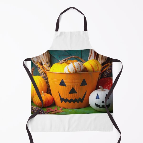 Item preview, Halloween Bucket And Pumpkin Still Life designed and sold by Garry Gay.