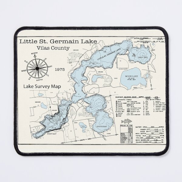 Item preview, Little St. Germain Lake WI Vilas County designed and sold by Jean Plout.