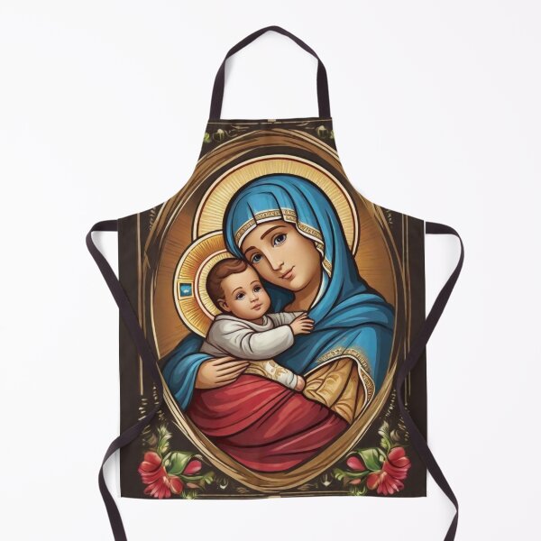 Item preview, Holy Maternal Love: Virgin Mary & Infant Jesus designed and sold by Fenomena Designs.