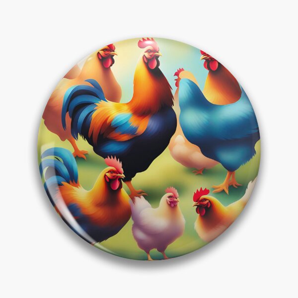 Item preview, Kodachrome Backyard Chickens designed and sold by St1personalized.
