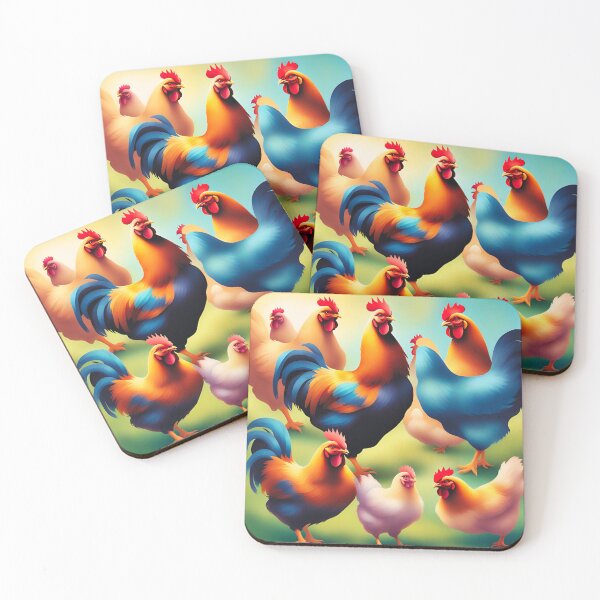 Item preview, Kodachrome Backyard Chickens designed and sold by St1personalized.