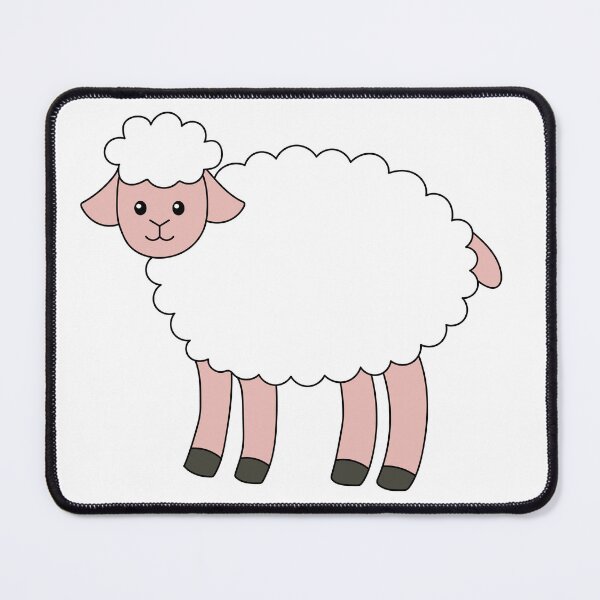 Item preview, Cute White Sheep designed and sold by JefimijaT.