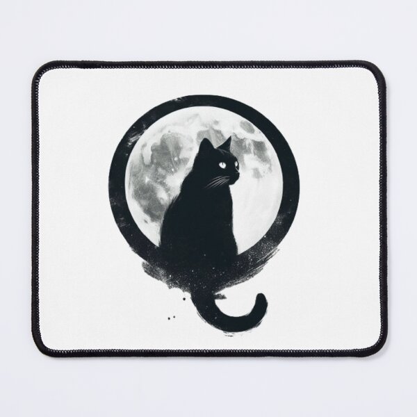 Item preview, Black Cat lunar familiar designed and sold by Wendson Felipe.