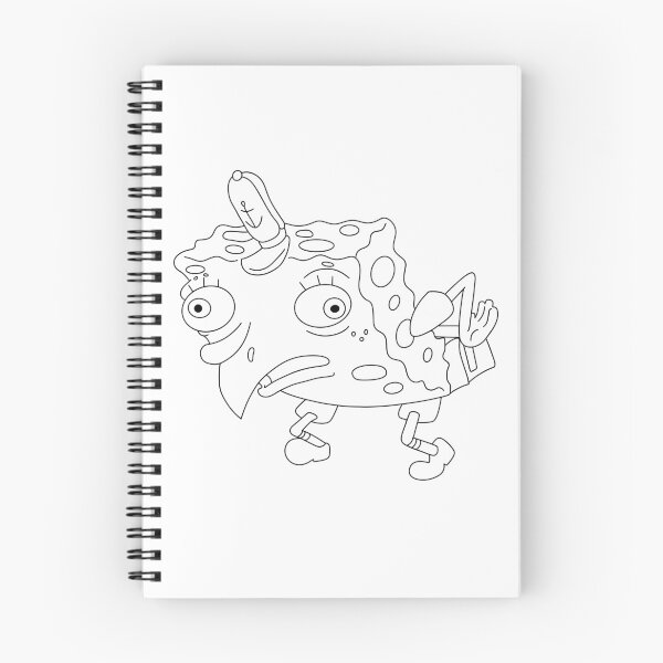 Item preview, Mocking SpongeBob outline designed and sold by TicaCreations.