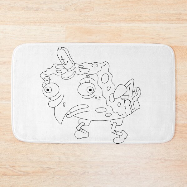 Item preview, Mocking SpongeBob outline designed and sold by TicaCreations.