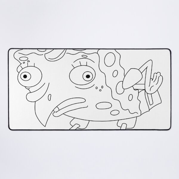 Item preview, Mocking SpongeBob outline designed and sold by TicaCreations.