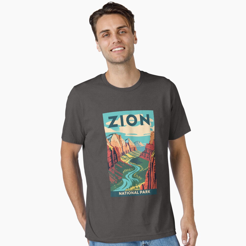 Vista previa del artículo con la obra «Camiseta esencial», diseñado y vendido por GoodOldVintage.