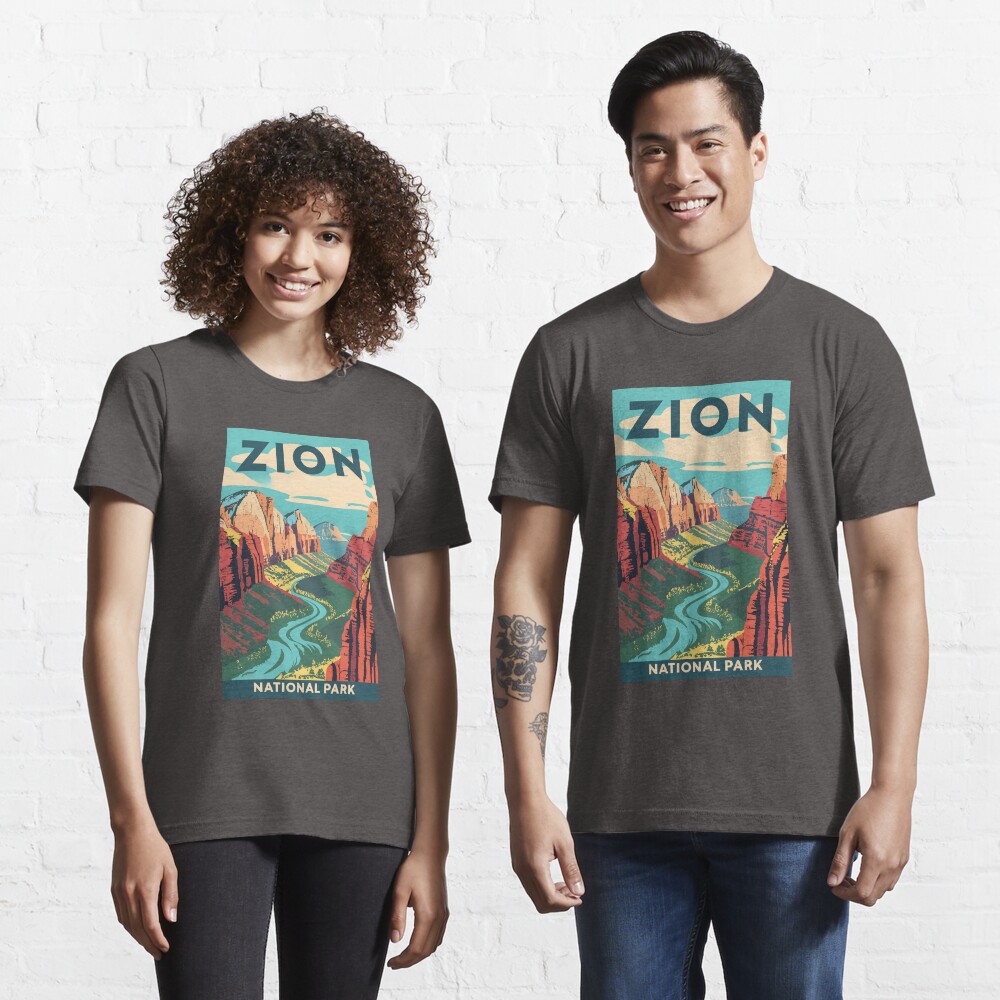Vista previa del artículo con la obra «Camiseta esencial», diseñado y vendido por GoodOldVintage.
