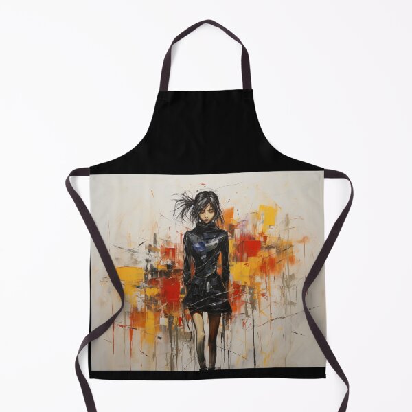 Item preview,  girl walking in thought. designed and sold by UILOVE.