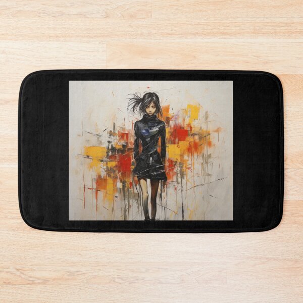 Item preview,  girl walking in thought. designed and sold by UILOVE.
