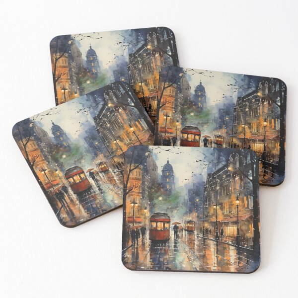 Item preview, Rainy Day in San Francisco designed and sold by CastleBySea.
