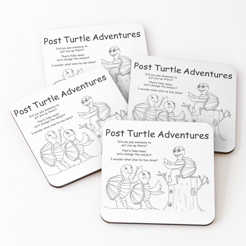 Item preview, Coasters (Set of 4) designed and sold by PostTurtle.