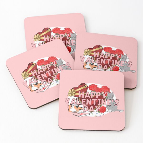 Item preview, Happy Valentine's Day Cute Cat Design  designed and sold by FunBeliever.