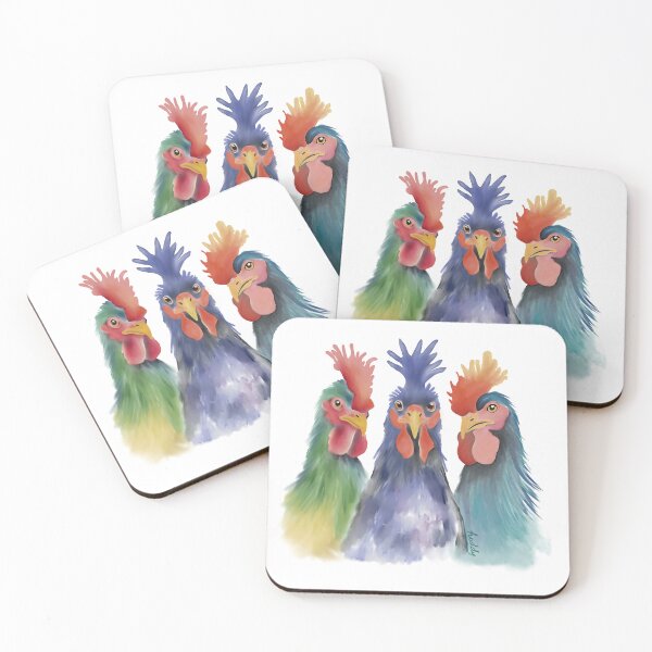 Item preview, Roosters designed and sold by HoddyDesign.