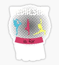 Wednesday is for Yoga T-Shirt Sticker