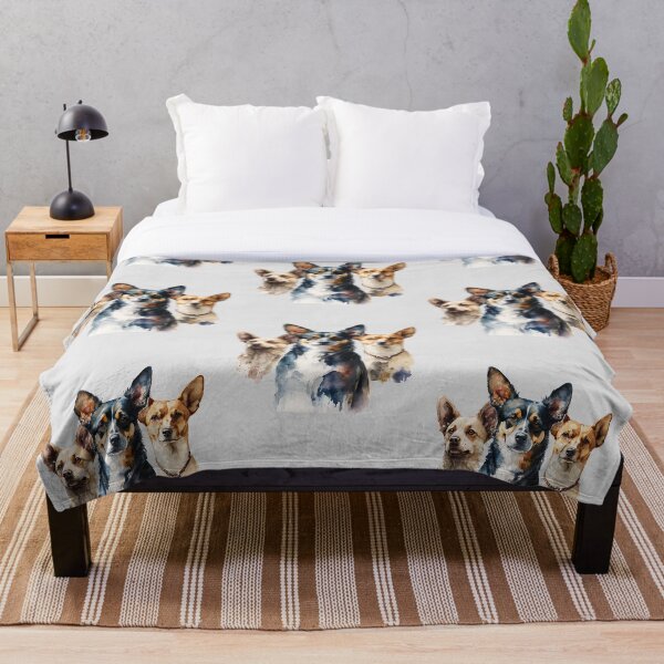 Item preview, Perros boyeros en acuarela designed and sold by GoatAndCamel.