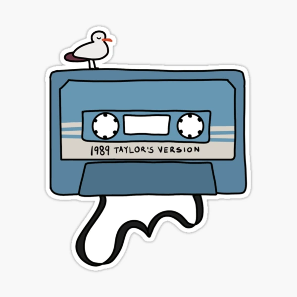 Cassette 1989 Taylor’s version with seagull | Sticker