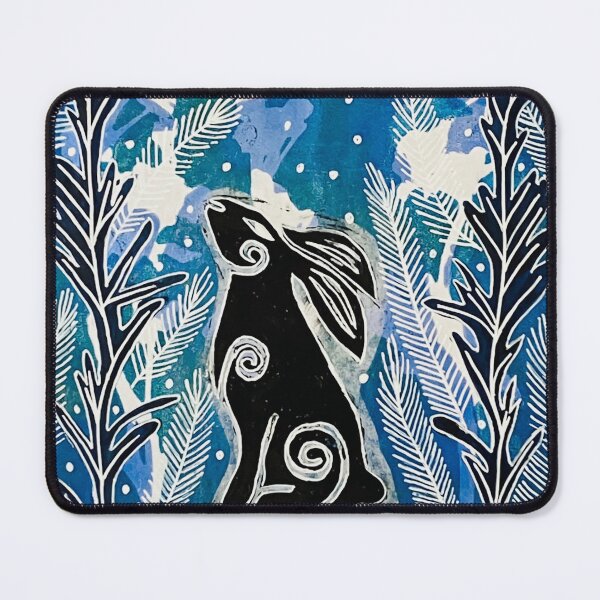 Item preview, Winter Hare designed and sold by Hollys-Prints.