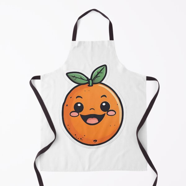 Item preview, Cute Orange Ai Generated Sticker designed and sold by NikoVerse Studio.