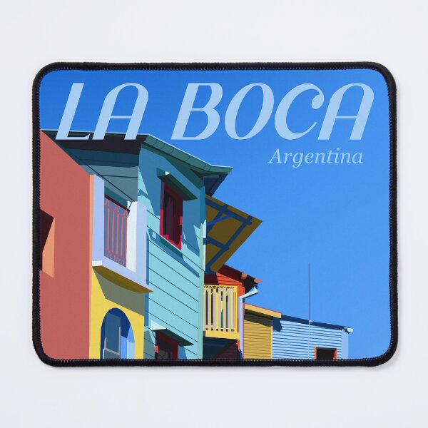 Artikelvorschau, Digitales Poster von La Boca Argentina entworfen und verkauft von Agapeart111.
