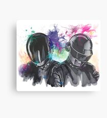 Daft Punk Portrait Metal Print