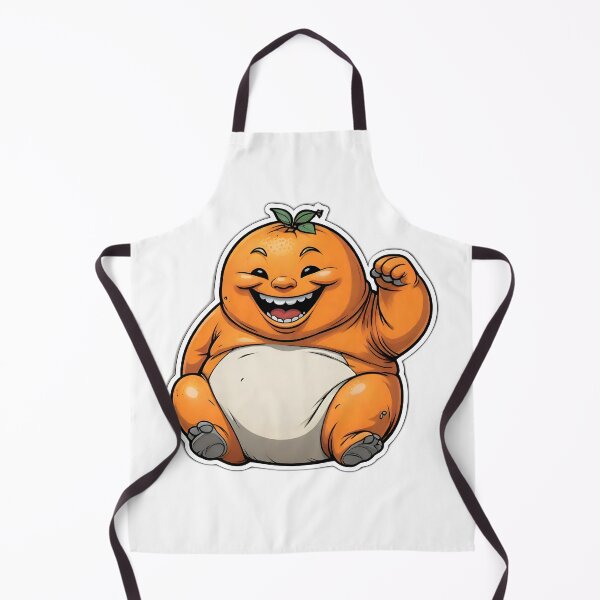 Item preview, Ai Generated Cute Chubby Orange designed and sold by My Artprintz.