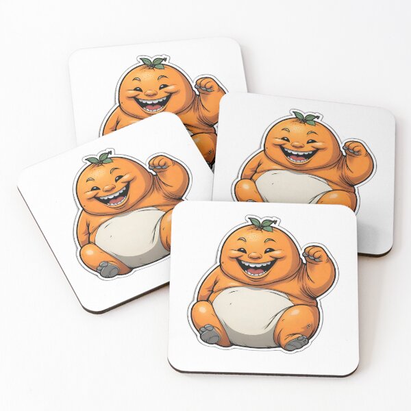 Item preview, Ai Generated Cute Chubby Orange designed and sold by My Artprintz.