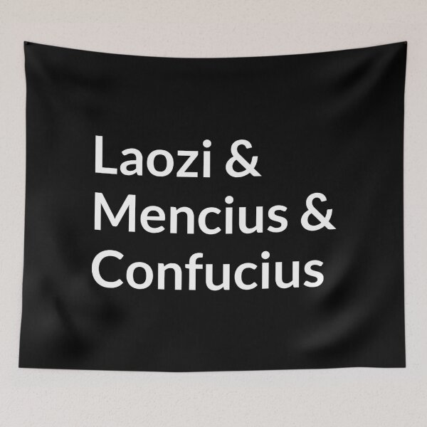 Item preview, Chinese Philosophers - Mencius  Confucius  Laozi designed and sold by Inspirationmotivation.