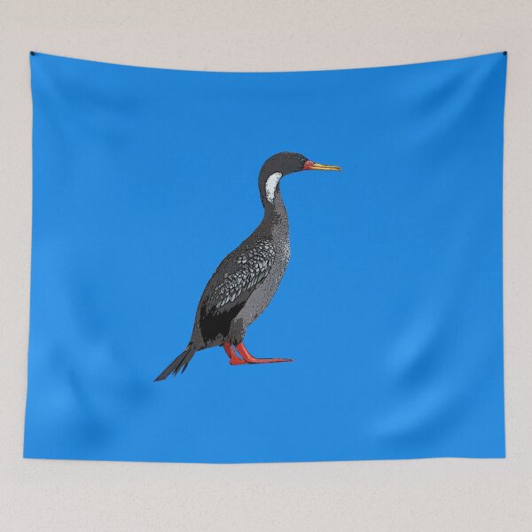 Item preview, Red Legged Cormorant Color Design  designed and sold by designsasstultd.