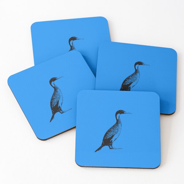 Item preview, Red Legged Cormorant Black Design  designed and sold by designsasstultd.