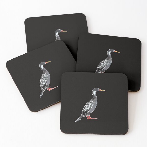 Item preview, Red Legged Cormorant White Alternate Design  designed and sold by designsasstultd.