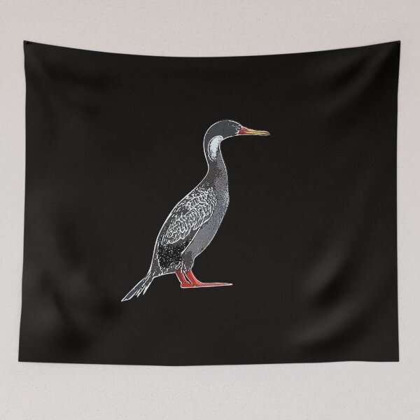 Item preview, Red Legged Cormorant White Alternate Design  designed and sold by designsasstultd.