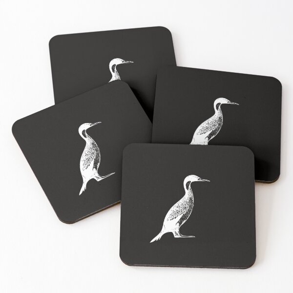 Item preview, Red Legged Cormorant White Design  designed and sold by designsasstultd.