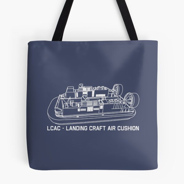 Artikelvorschau, Landing Craft Air Cushion LCAC Hovercraft Blueprint Schematic Gift entworfen und verkauft von MilitaryMart.