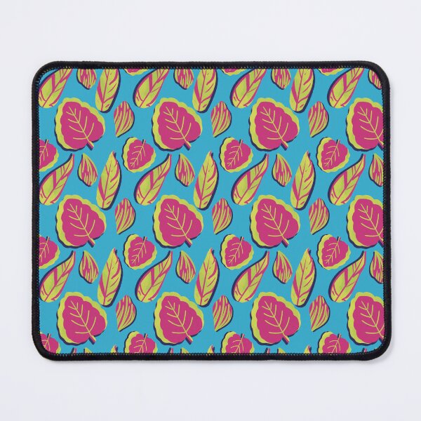 Item preview, Hojas tropicales fluorescentes designed and sold by LeftNWrite.