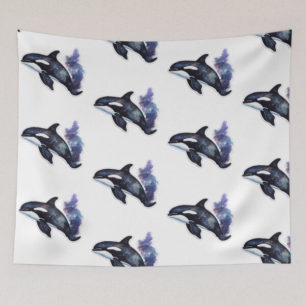 Item preview, Galaxy Orca Killer Whale designed and sold by ohkapi.