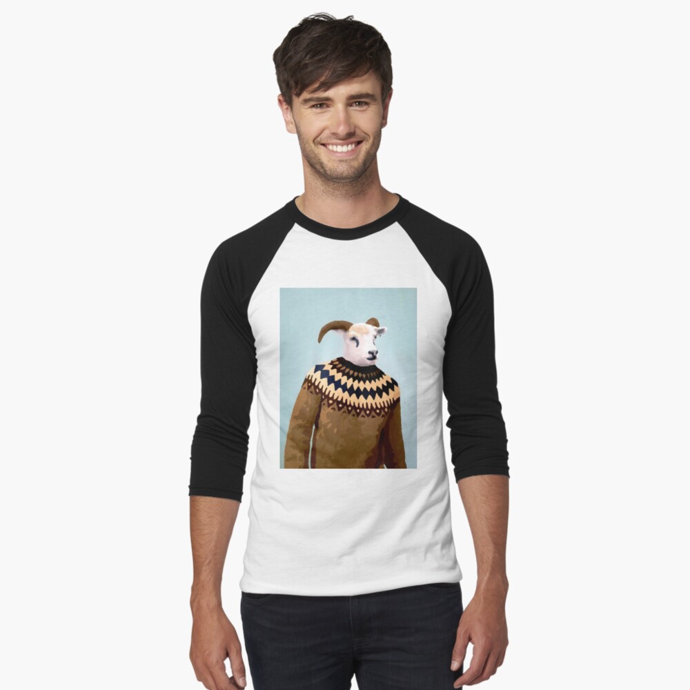 Item preview, Baseball ¾ Sleeve T-Shirt designed and sold by IsabellaAevar.