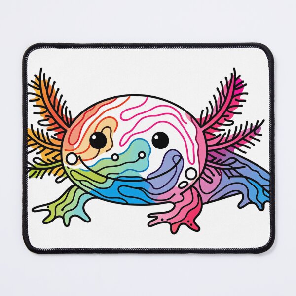 Item preview, Scribbles - Axolotl designed and sold by YolkedApparel.
