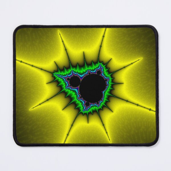 Item preview, Yellow Mandelbrot Star designed and sold by MultipliedJoy.