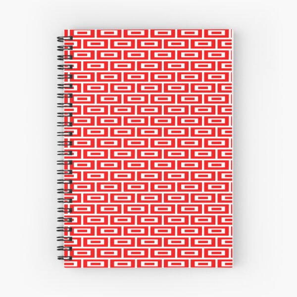 Item preview,  ZERO. TILED RECTANGLE PATTERN. RED. designed and sold by 5hertz.