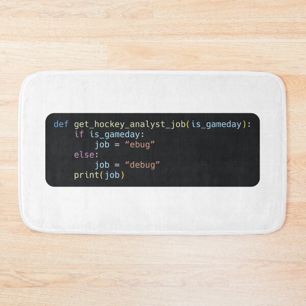 Item preview, Debug by day, EBUG by night - Python Version designed and sold by TheWinColumn.