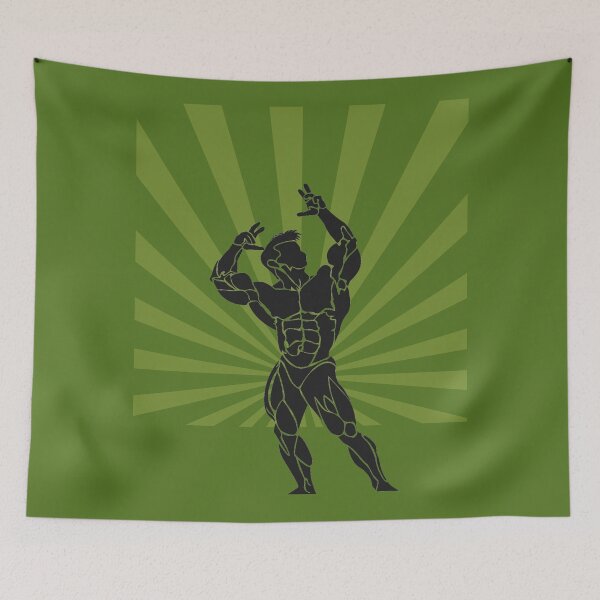 Item preview, Retro Rays Bodybuilding designed and sold by Sturdust.