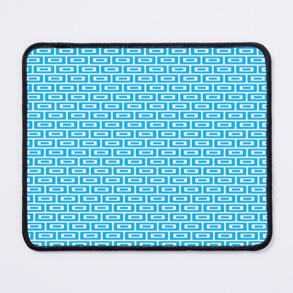 Item preview, ZERO. TILED RECTANGLE PATTERN. BLUE. designed and sold by 5hertz.