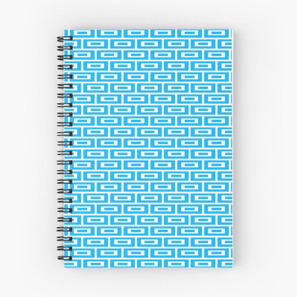 Item preview, ZERO. TILED RECTANGLE PATTERN. BLUE. designed and sold by 5hertz.