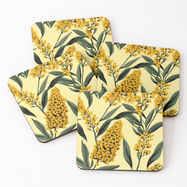 Item preview, Kentucky Giant Goldenrod State Flower Yellow Green designed and sold by Lumora.Studio.